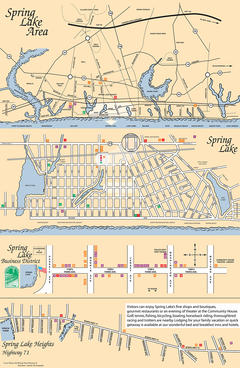 Map Of Spring Lake Nj Spring Lake Inn | Shopping In Spring Lake, Nj